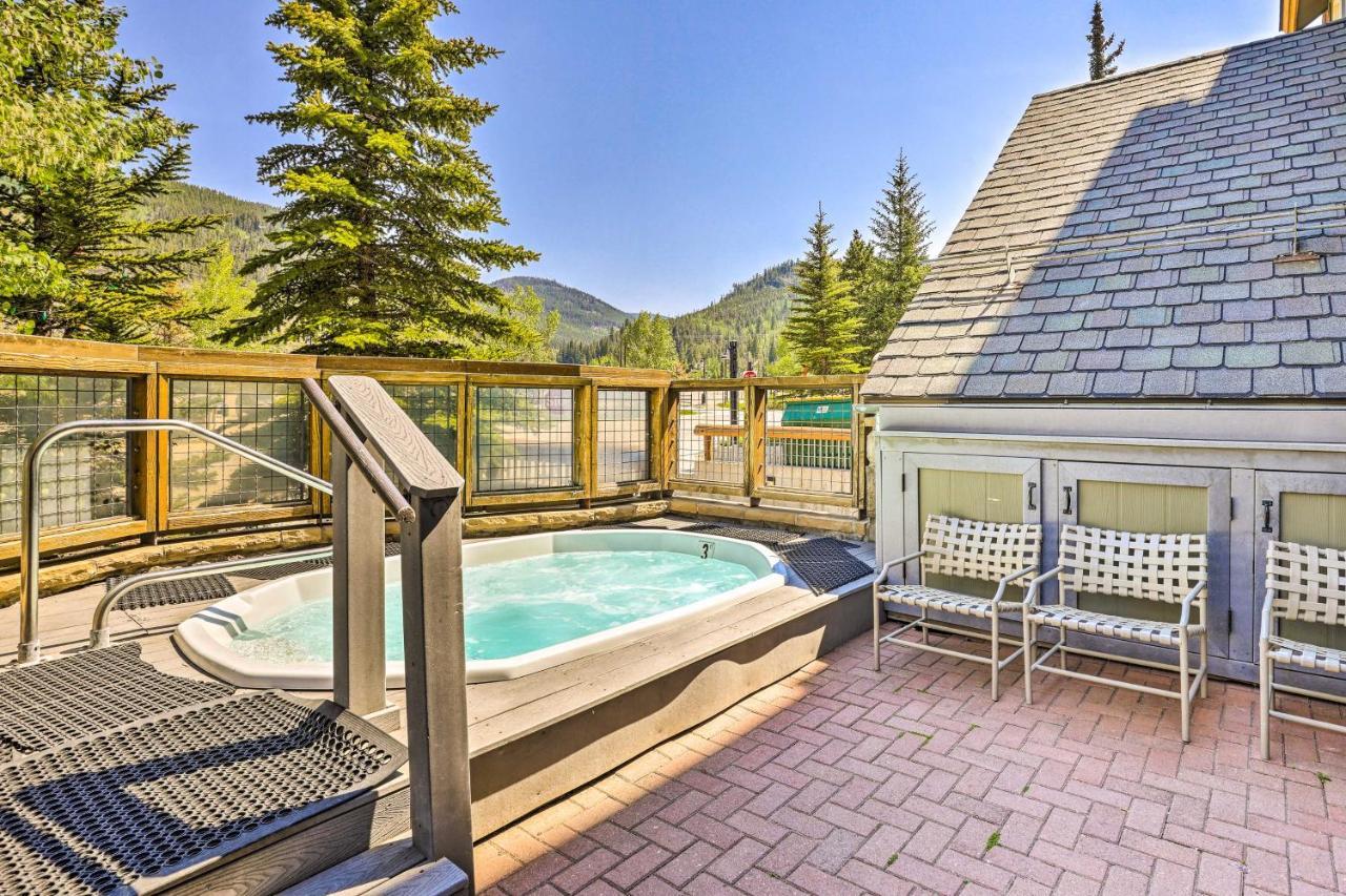 Keystone Ski Condo With Mtn View - Walk To Gondola! Luaran gambar