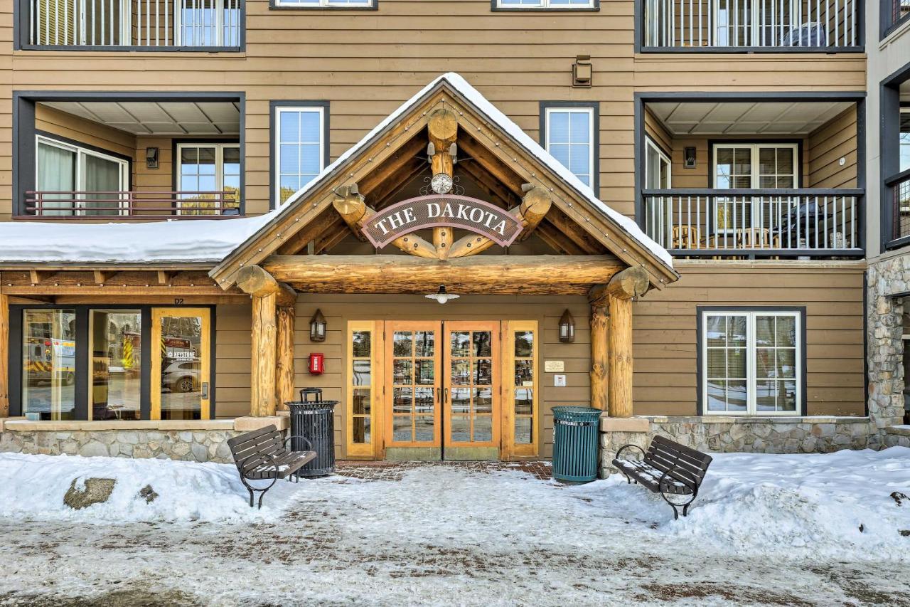 Keystone Ski Condo With Mtn View - Walk To Gondola! Luaran gambar