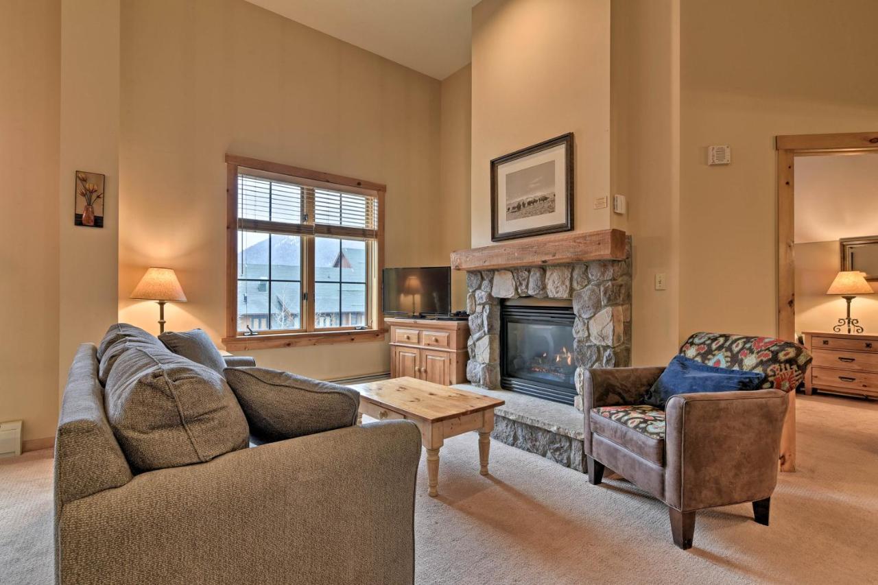 Keystone Ski Condo With Mtn View - Walk To Gondola! Luaran gambar