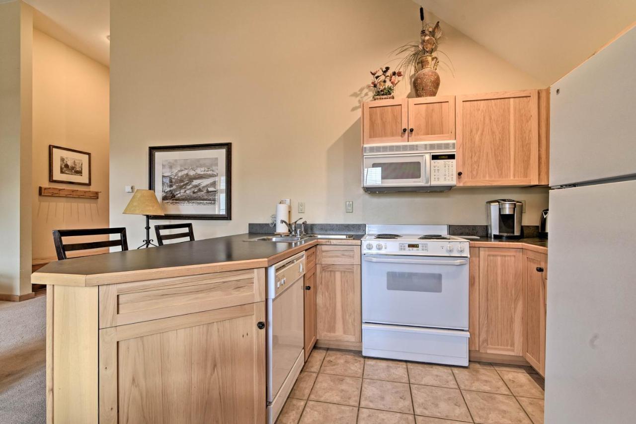Keystone Ski Condo With Mtn View - Walk To Gondola! Luaran gambar