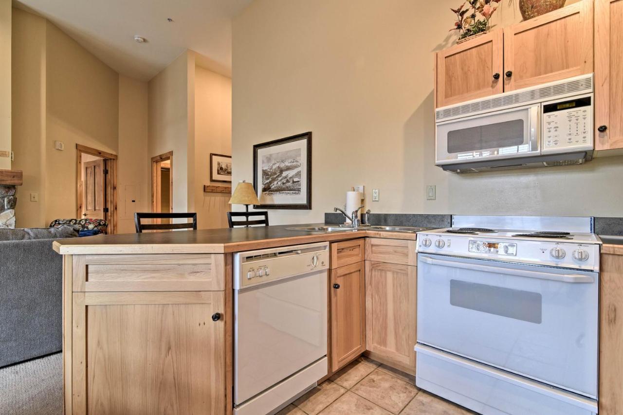 Keystone Ski Condo With Mtn View - Walk To Gondola! Luaran gambar